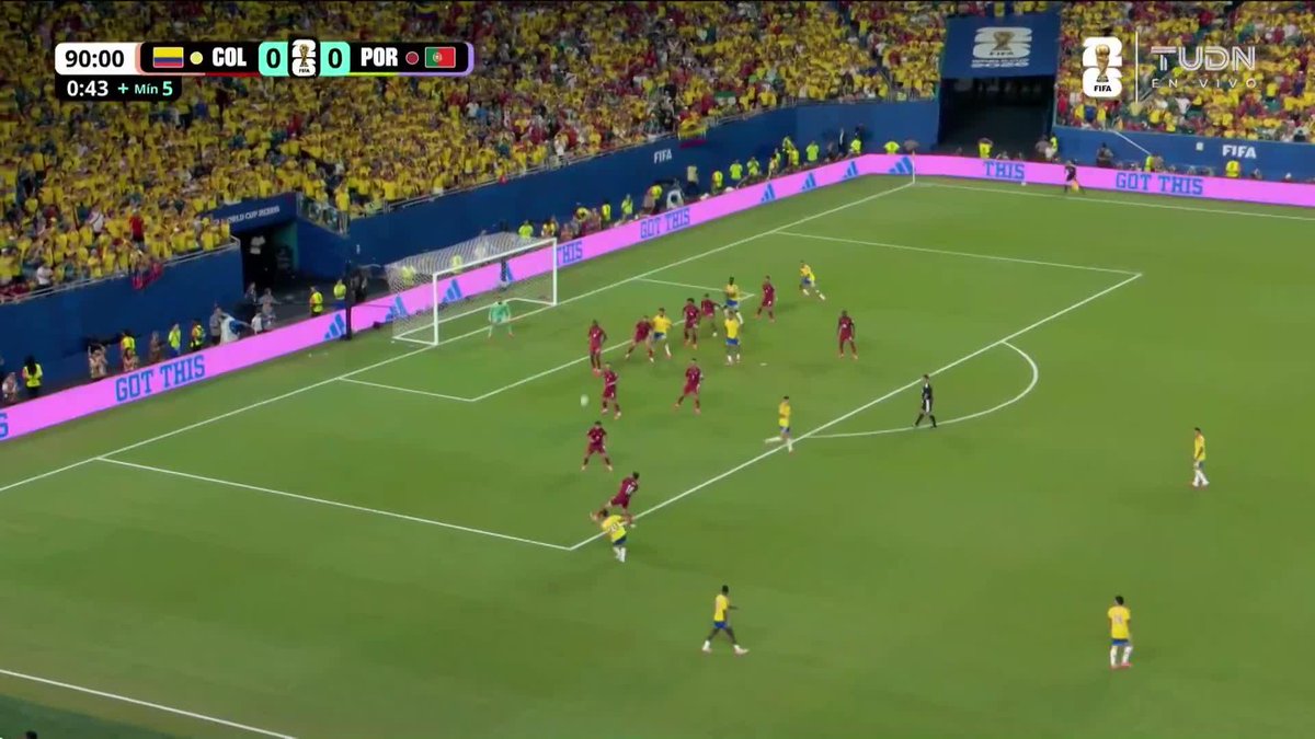 Vete a la verga a Colombia le servía el empate y salió a jugar como si necesitaran ganar para llevarse el liderato, hicieron ver muy mal a Portugal. Cuidado con Colombia.