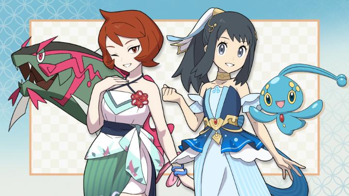 アプリゲーム『ポケモンマスターズ EX』に、6月30日（火）15時から「ショウ（26シーズン）＆マナフィ」が、7月2日（木）15時から「ヒナツ（26シーズン）＆イダイトウ」がそれぞれ7月22日（水）14時59分までバディーズサーチで登場するよ！ #ポケマスEX