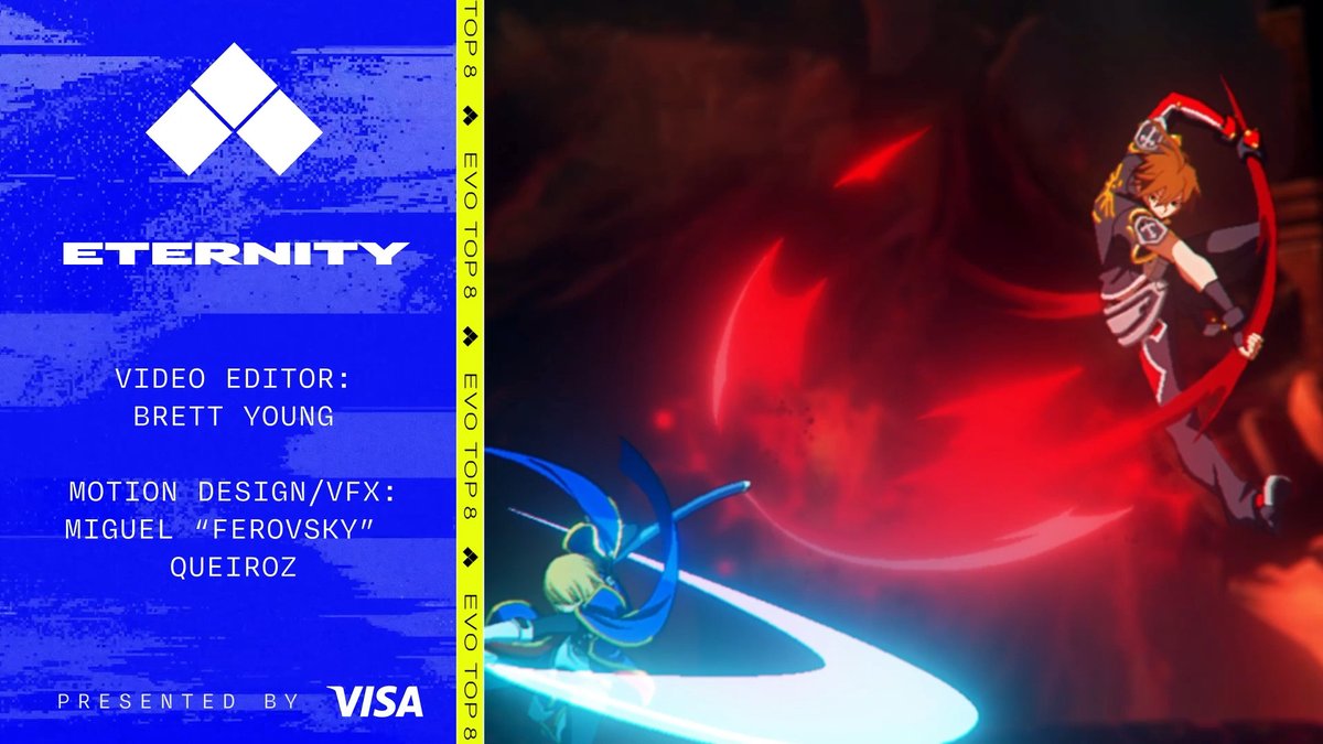"Eternity" #Evo2026 Top 8 Intro for BlazBlue: Central Fiction presented by @visa.