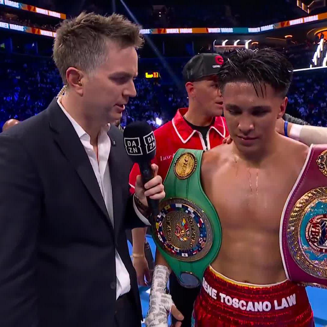 Sky is the limit for @EmilianoFVargas 🌟 🏆 Buy Zayas vs Ennis here ➡️