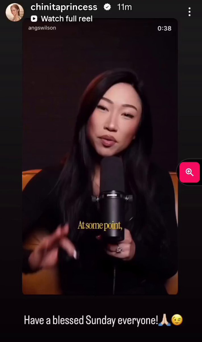 Her mindset right now. That's why she is so unbothered. The people who speak ill of her will never be acknowledged by her. And that's her power.