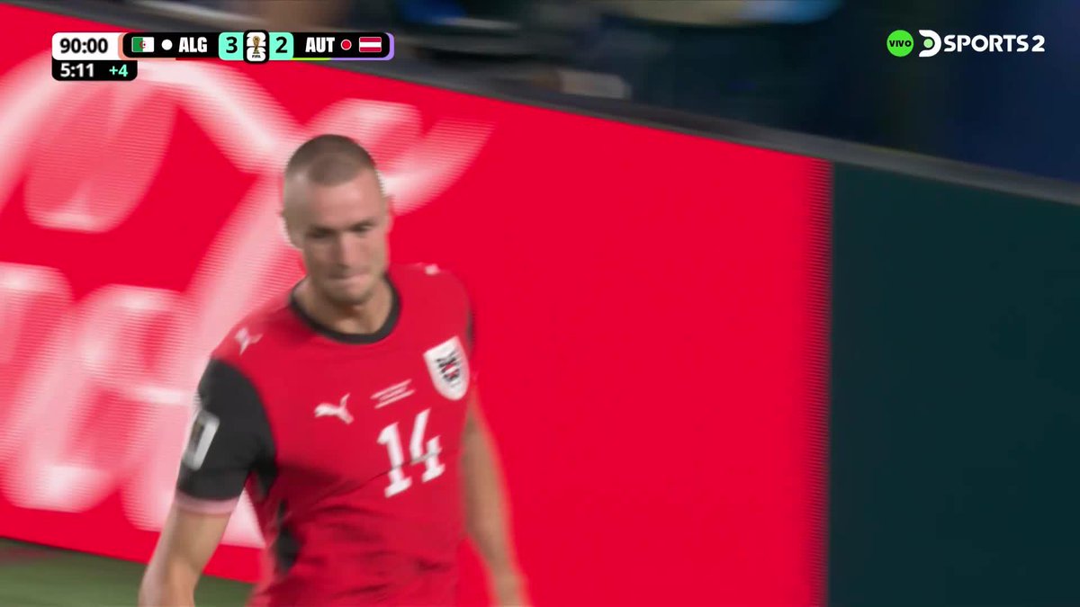 AUSTRIA SE ESTABA QUEDANDO AFUERA DEL MUNDIAL Y EN LA ÚLTIMA JUGADA DEL PARTIDO PASA ESTO. INCREÍBLE. 🤯🇦🇹