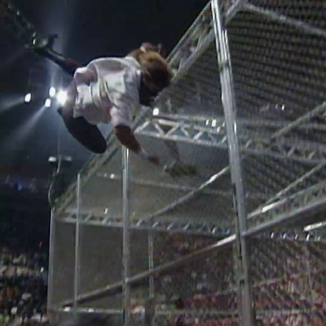 28 years ago today The Undertaker vs. Mankind in Hell in a Cell