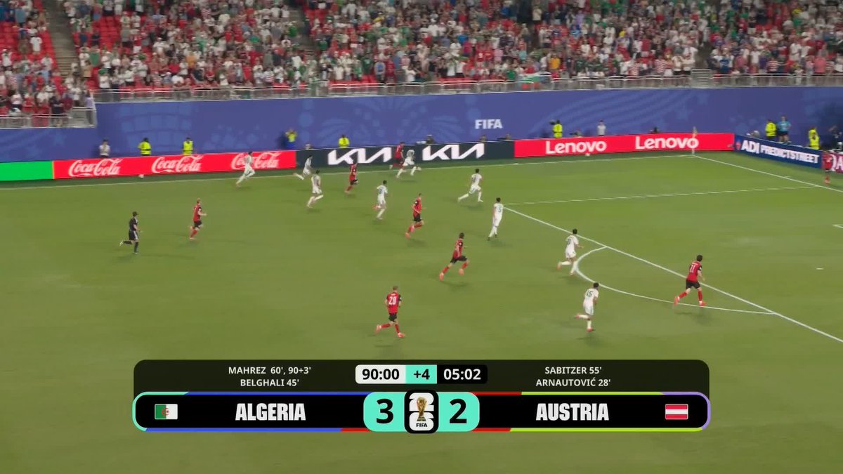 AUSTRIA SURVIVE!! Saša Kalajdžić keeps their World Cup dreams alive with a 96th minute equaliser!! WOW!!