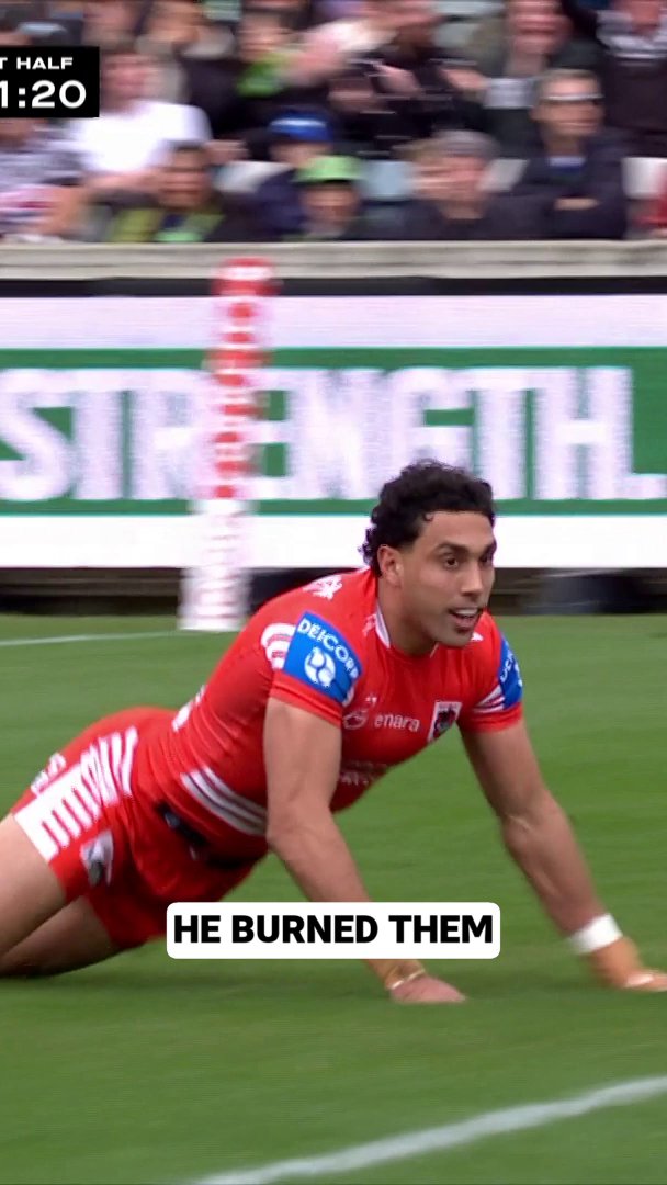 Sloan has SPEED 🏎 #NRL