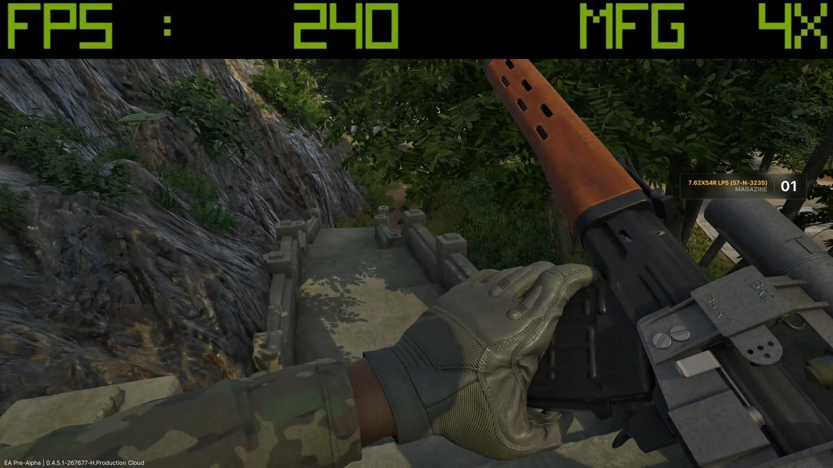 Dynamic MFG in action with the latest Gray Zone Warfare update 👍