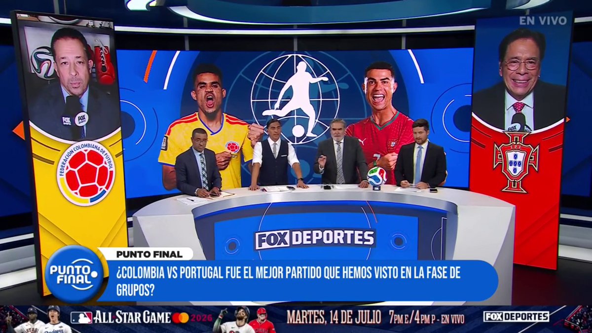 POR LA PUNTA DEL ZAPATO... 🇨🇴🤏 La Selección Colombia estuvo así de cerca de imponerse sobre una Portugal que pudo rescatar el empate. ¿Hasta dónde pueden llegar los 'Cafeteros'? #PuntoFinal #FiebreDeFutbol
