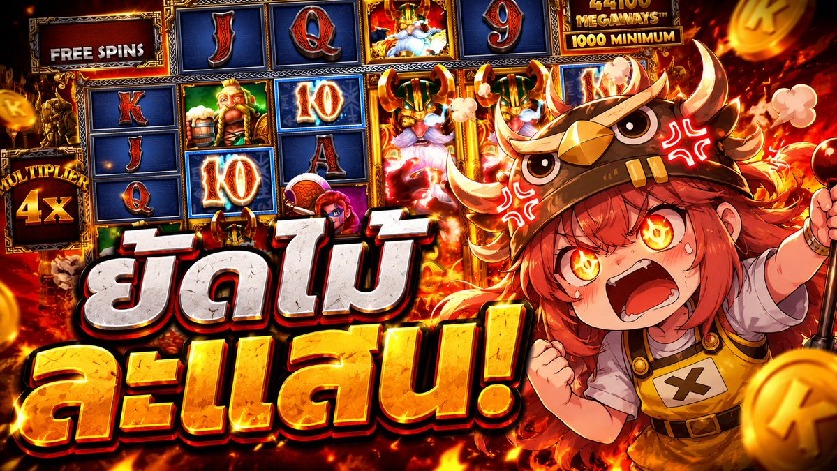 ร้อนจัดยัดไม้ละแสน! | Fury of Odin Megaways