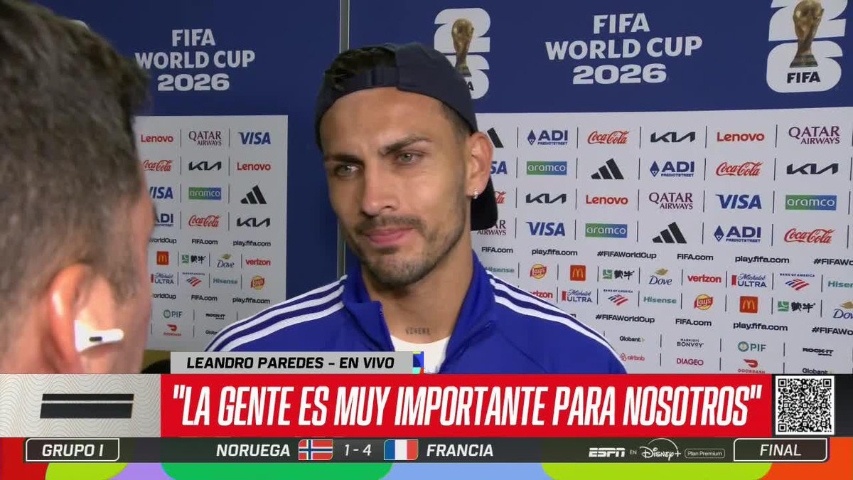"LA LESIÓN FUE BASTANTE GRANDE", Leo Paredes habló de su regreso a la cancha tras la inactividad por la lesión y del riesgo que tomó jugando ante la U. Católica con Boca. ⚡ #ESPNMundial 📺 Mirá los mejores partidos de la #FIFAWorldCup por ESPN, en el Plan Premium de #DisneyPlus