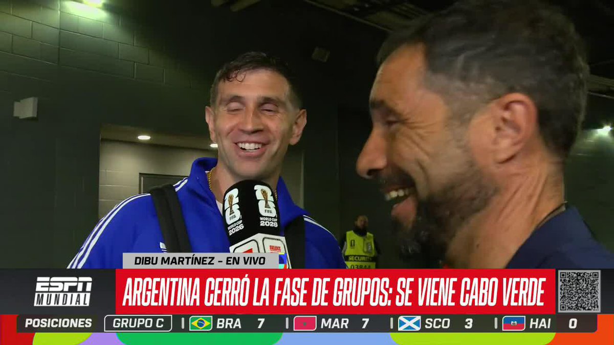 “ME DA BRONCA QUE ME LLEGUEN UNA VEZ Y ENTRE”. Dibu Martínez. 🗣️⚠️