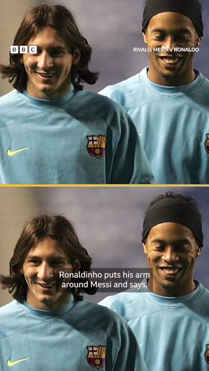 "There is only one number 10!" 🔟 How did Ronaldinho help inspire a young Lionel Messi? 🤔
