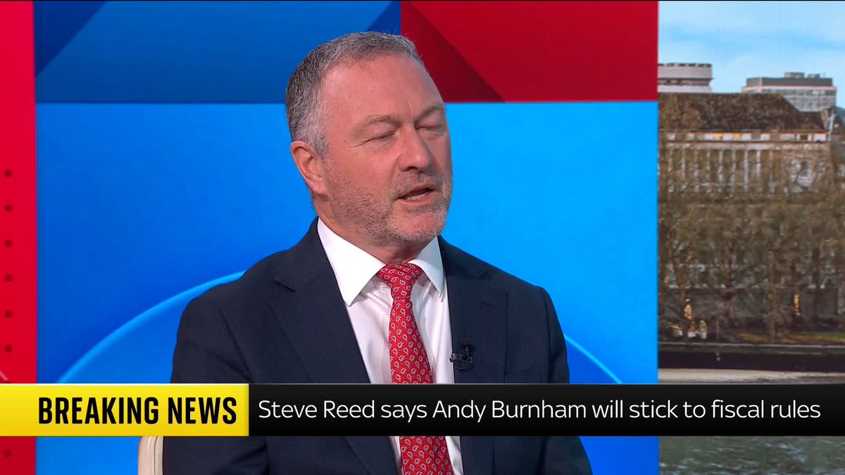 "You've got to get power out of Whitehall and into the regions of this country." Housing Secretary Steve Reed tells Trevor Phillips Andy Burnham wants to put 'rocket boosters' on devolution. #TrevorPhillips 📺 Sky 501, Virgin 602, Freeview 232