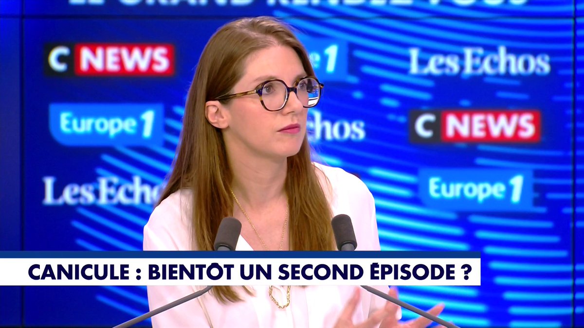 Canicule : «S’adapter, ce n’est pas uniquement mettre des clims partout», estime la ministre déléguée chargée de l'Égalité entre les femmes et les hommes, Aurore Bergé, dans #LeGrandRDV Toute l'info est à retrouver sur