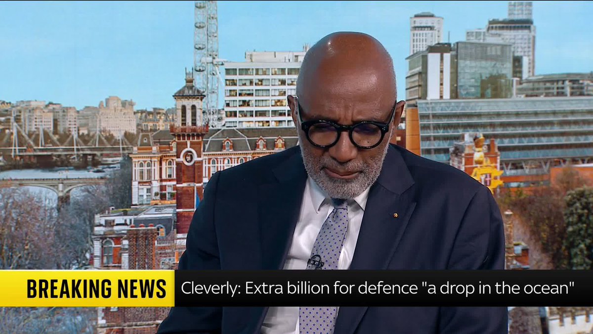 Shadow housing secretary James Cleverly tells Trevor Phillips Home Secretary Shabana Mahmood is 'desperately trying to ingratiate herself with Andy Burnham' through her immigration proposals - calling them a 'very big step to the left'. 📺 Sky 501
