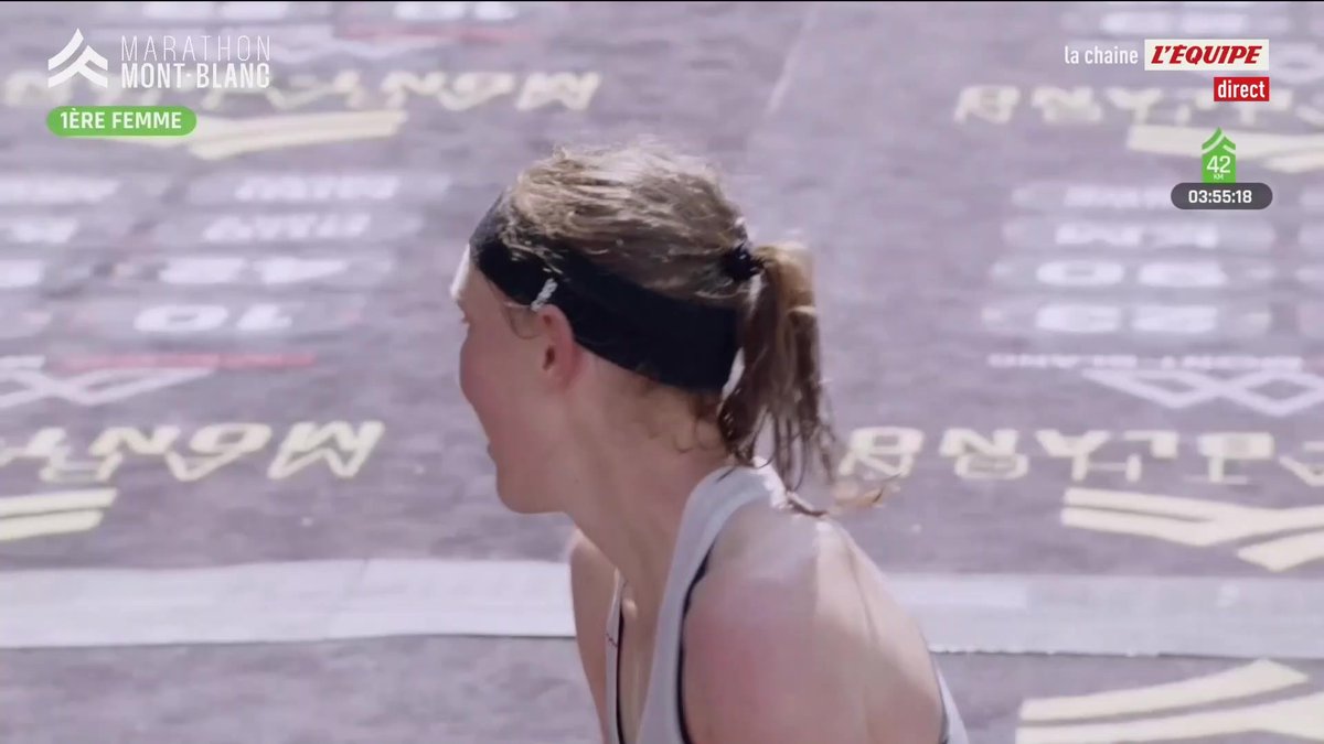 Tove Alexandersson remporte le Marathon du Mont-Blanc en moins de 4h, quelle performance !
