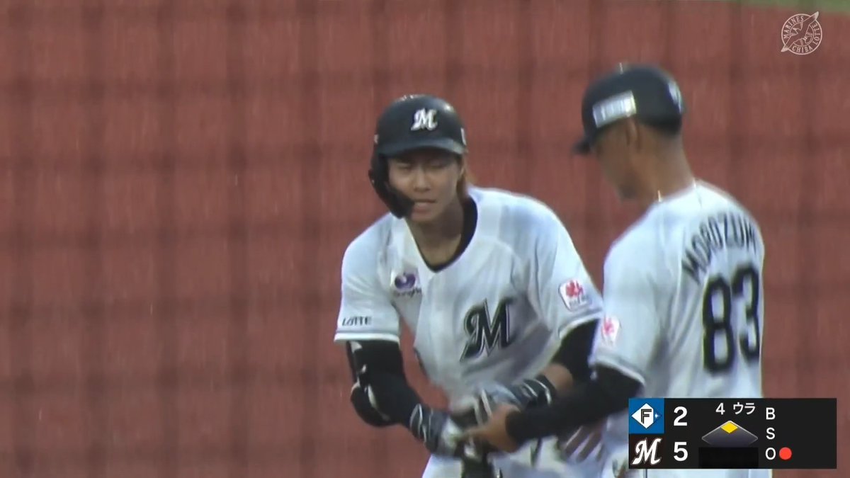 昇格まであと少しか 復帰後初めて守備にもついた 藤原恭大 タイムリーヒット ⚾️ロッテ×日本ハム(ファーム) #chibalotte #だったらDAZN #イージースポーツ