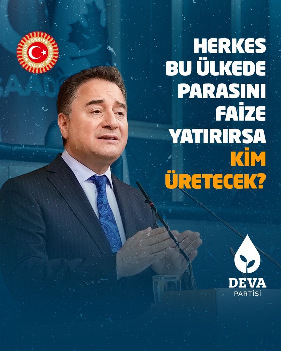 Alın teriyle çalışıyorsan KDV, ÖTV, yüksek gelir vergisi, yüksek kurumlar vergisi ödüyorsun. Paranı faize yatırıyorsan düşük bir stopajla geçiştiriyorsun. İyi de, herkes bu ülkede parasını faize yatırırsa kim üretecek? Türkiye üretmeyen, sadece tüketen bir ülkeye dönecek.
