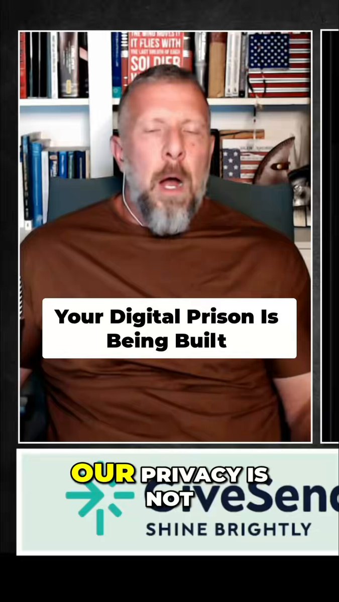 🚨 Privacy is DEAD — The Digital Prison is Here Our privacy isn’t under attack. It’s being destroyed. Government and private partnerships buy and triangulate all our data. AI tracks and traces EVERYTHING we do — no warrant needed. They can manufacture probable cause on political enemies. Tied to your ID. Your money. Your life. As we move to true digital or cryptocurrency, privacy is gone forever. This is the infrastructure for the digital prison. Built step by step. Terrifying. And almost no one is talking about it. Wake up. Share this.
