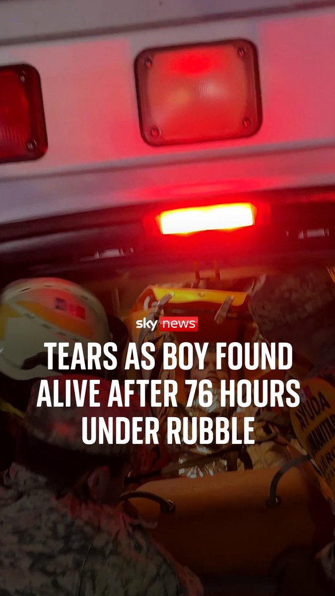 Sky's correspondent Martha Kelner witnessed an astonishing story of hope amidst the destruction - as an 11-year-old boy was rescued from the rubble after being trapped for 76 hours in La Guaira
