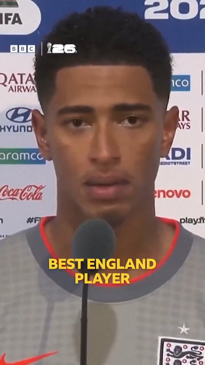 "Harry Kane is the best England player of all-time" 👑 Jude Bellingham has spoken! 🗣️