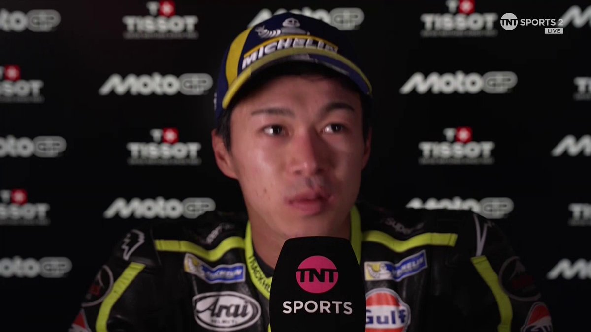 "It means a lot to me and a lot to us" 🥹 Ai is holding back the tears after this incredible moment in his career! 🏆 #MotoGP | #DutchGP | Live on TNT Sports and HBO Max