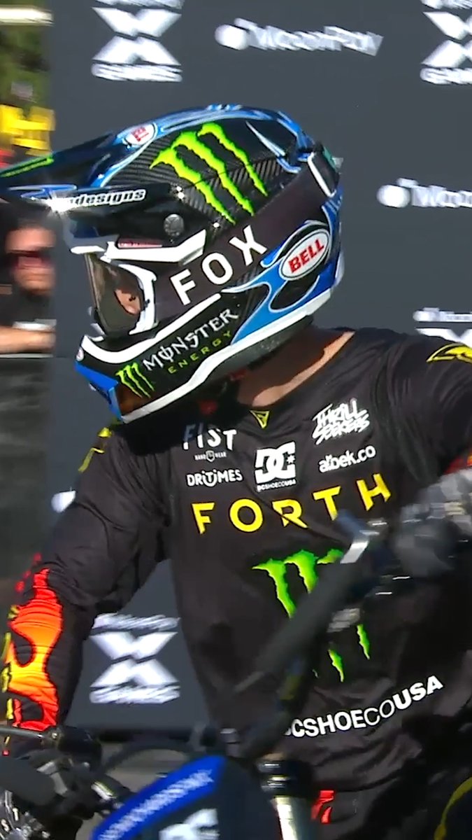 Ben Richards secures silver with a body varial flip to double grab Hart attack in Moto X Best Trick at MoonPay 🟣 X Games Sacramento! 🥈
