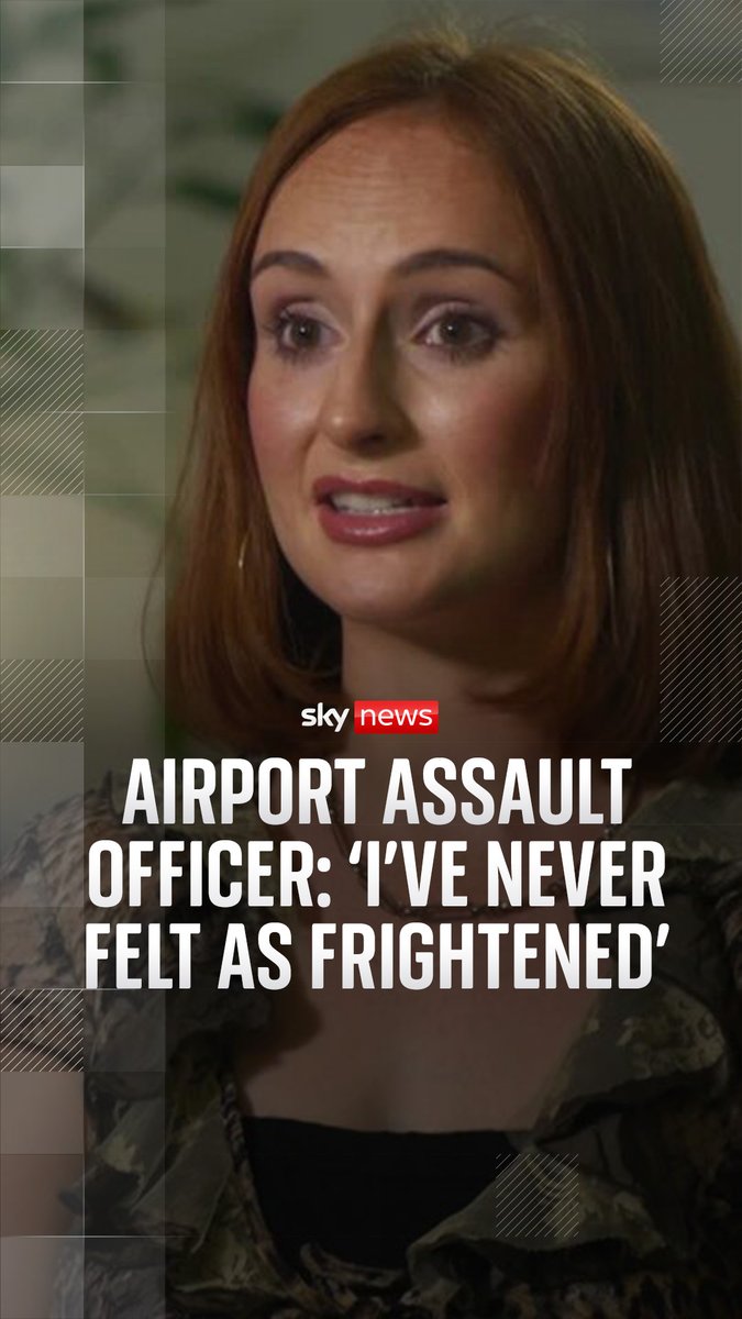 PC Lydia Ward had her nose broken during an assault at Manchester Airport by Mohammed Fahir Amaaz, who was sentenced to three-and-a-half years in prison. She has told Greg Milam she's frustrated the incident has been used to question whether women should serve in the police. 📺 Watch the full interview ➡️