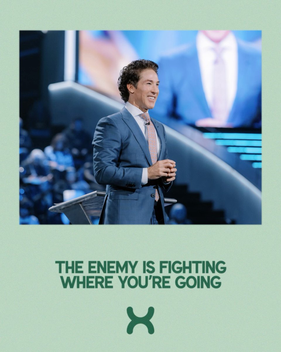 The enemy is not fighting you for where you are, he’s fighting you for where you’re going. He knows you are made in the image of Almighty God. He wouldn’t bother you if you weren’t a threat. If you didn’t have something valuable, something to impact this world, he’d leave you alone. Tune into Joel’s message today! "Breakthrough is Coming":