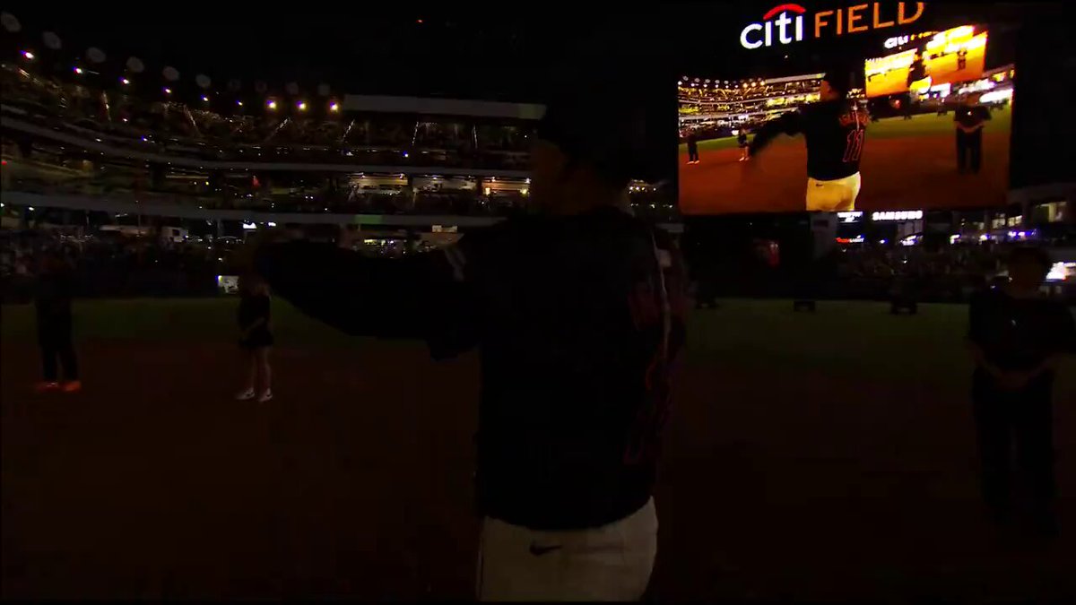 6/28/2024 Following a Mets victory over the Astros, Jose Iglesias performs his new song “OMG” in front of the Citi Field crowd. Jose Iglesias