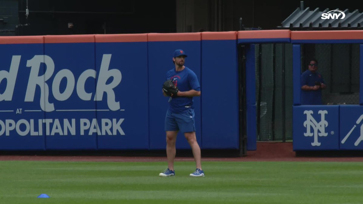 Clay Holmes tosses at Citi Field