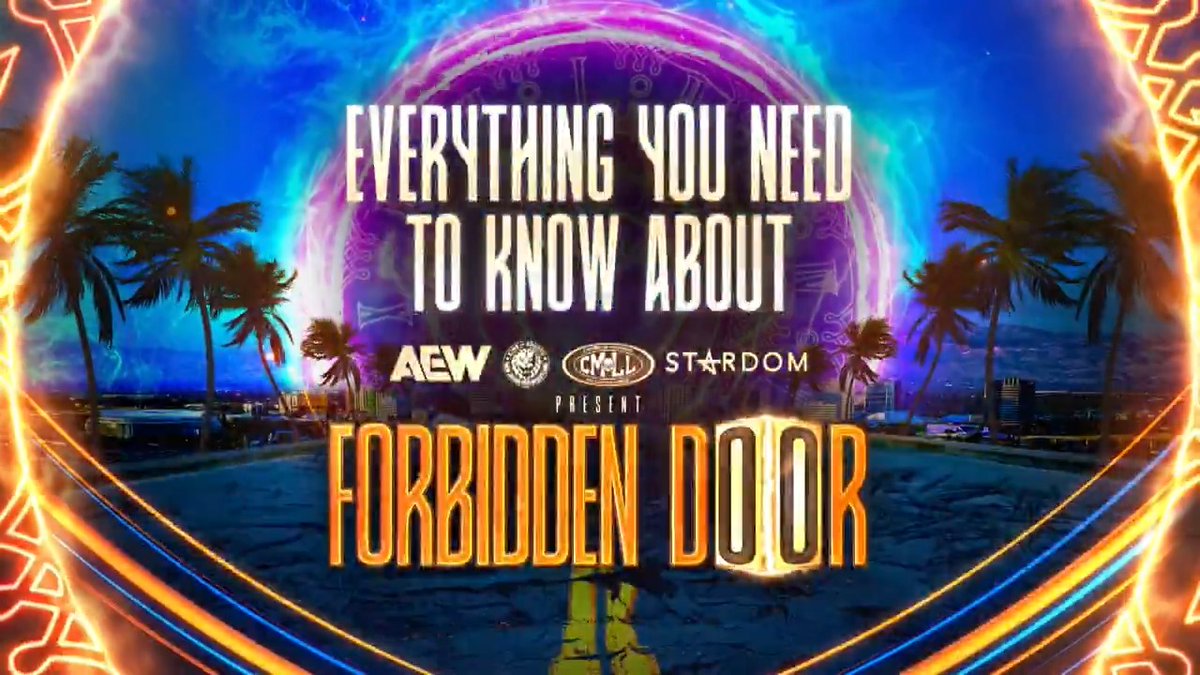 It's one of the biggest professional wrestling days of the year! #AEWxNJPW #ForbiddenDoor is LIVE TONIGHT – and Tony Schiavone and Renee Paquette are here with Everything You Need to Know About Forbidden Door! Join us LIVE at 8e/5p on @HBOMax PPV, TONIGHT!