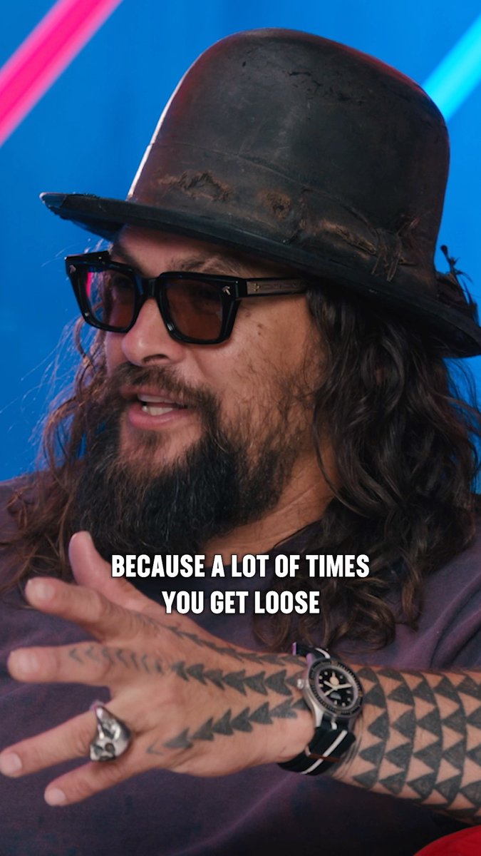Jason Momoa shares how the makeup and prosthetics helped him embody Lobo in #Supergirl.