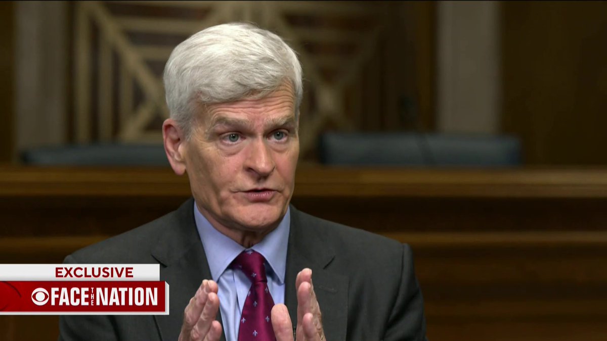 Margaret Brennan: The head of the political action group Make America Healthy Again, or MAHA, says they poured hundreds of thousands of dollars into your primary race. Do you think it made a discernible difference? Sen. Bill Cassidy (R-LA): To beat me, I had a governor, a state legislature, a president, cabinet officials, and members of Congress all coming at me, and they obviously succeeded. Margaret Brennan: The advocacy group MAHA Action touted the win as the MAHA movement's taking its first scalp by defeating you. Sen. Bill Cassidy (R-LA): Yeah, that's a press release they're going to put out to try and raise money. It was the president's endorsement, period, end of story.