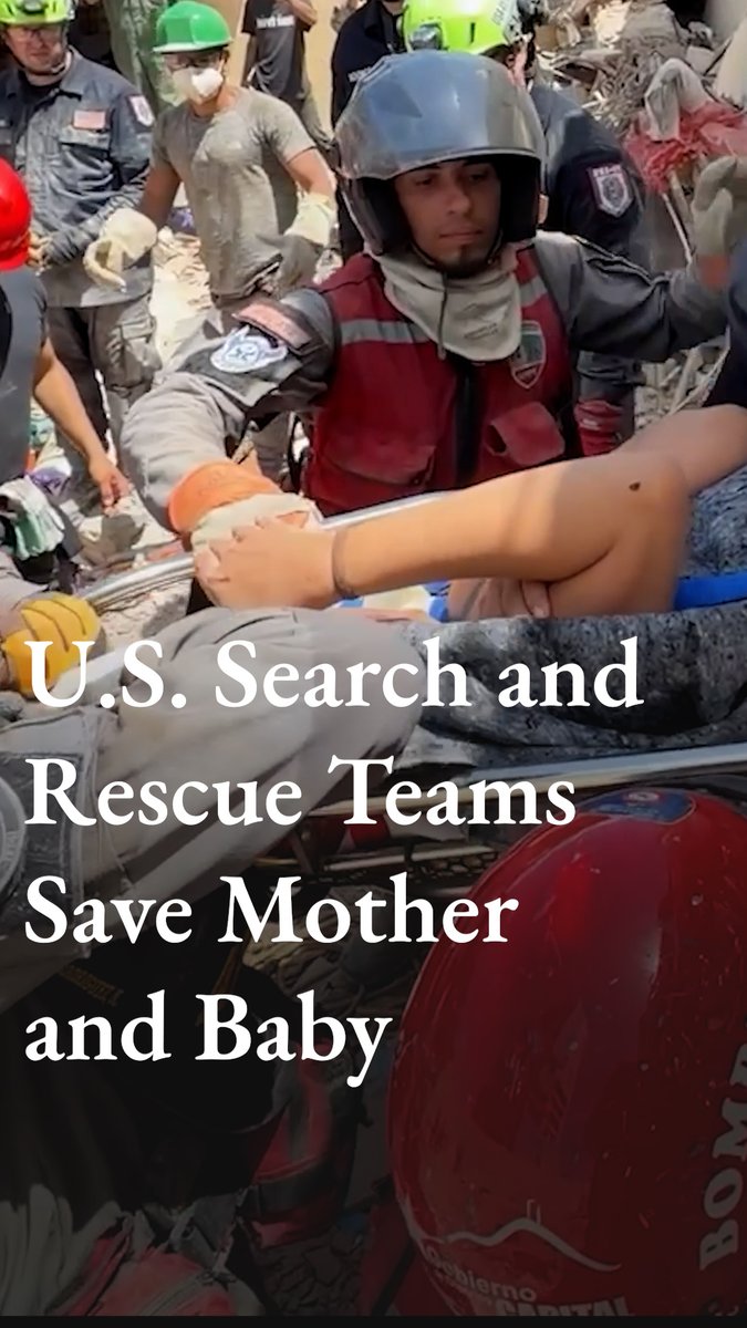 American search and rescue teams continue to work day and night alongside our partners in Venezuela to save lives, reunite families, and bring hope and support where it’s needed most.