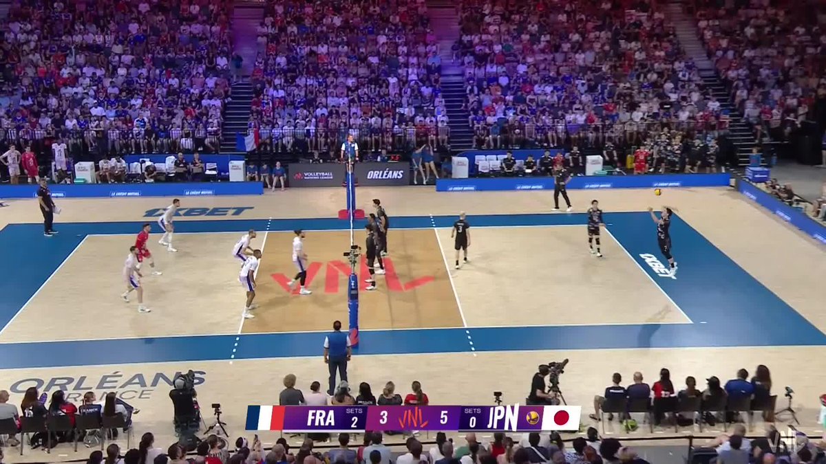 #VNL2026: 🇯🇵 ISHIKAWA DOES IT IN STYLE 🤩! 📺 LIVE NOW on VBTV: 🏐 #BePartOfTheGame #Volleyball