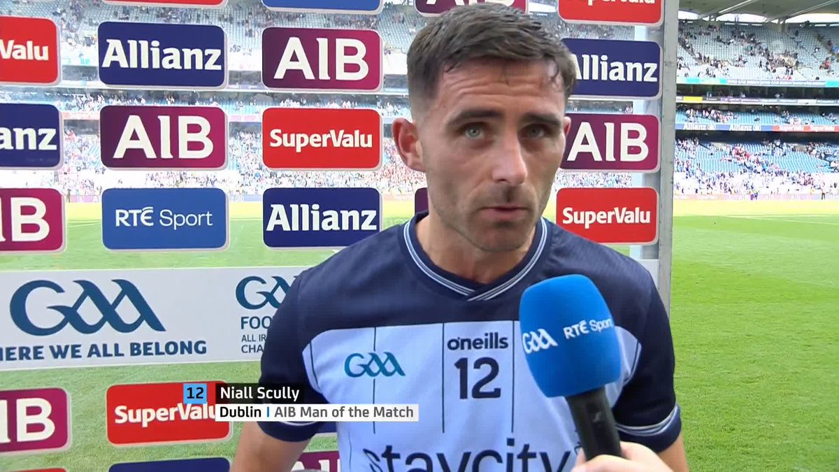 'We're all old lads trying to run around there, we need a bit of youth' Player of the match Niall Scully pays tribute to his young Dublin team-mates