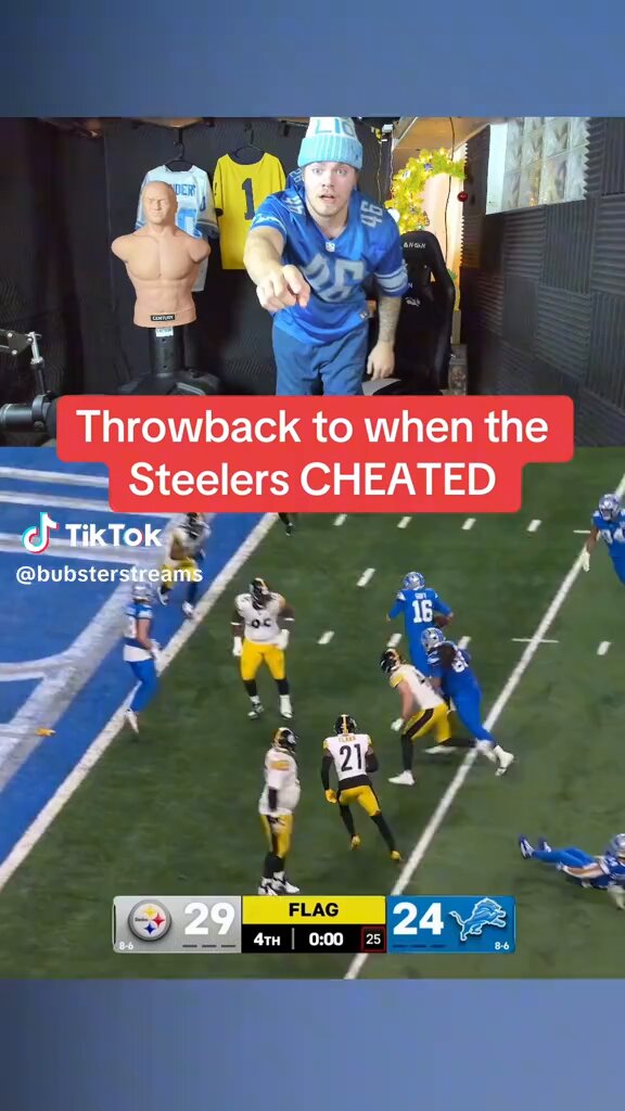 I love watching people crash out over losing to the Steelers. It’s so satisfying.