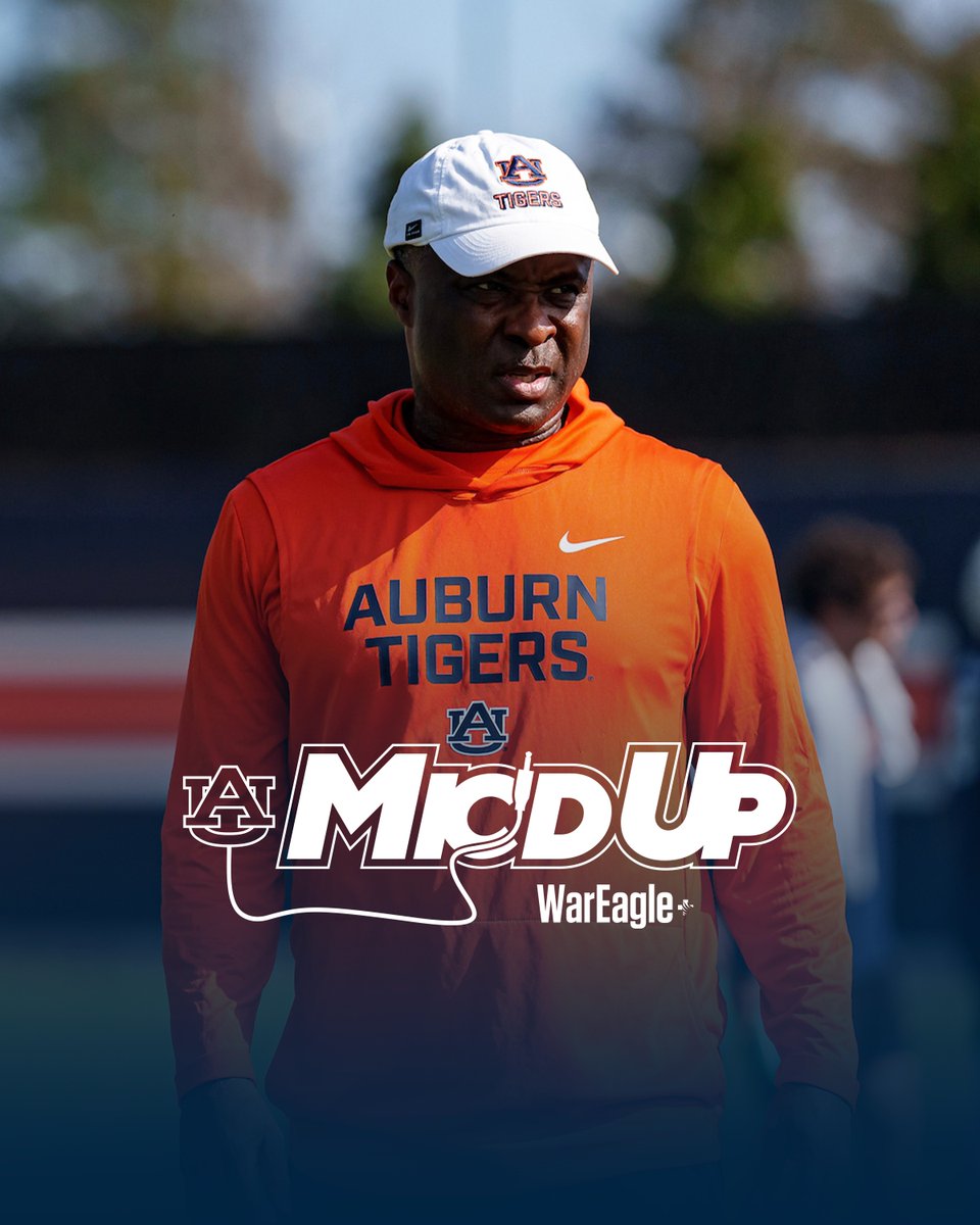 A different kind of energy in Jordan-Hare 🔥 Larry Porter Mic’d Up streaming now on WarEagle+ 🦅