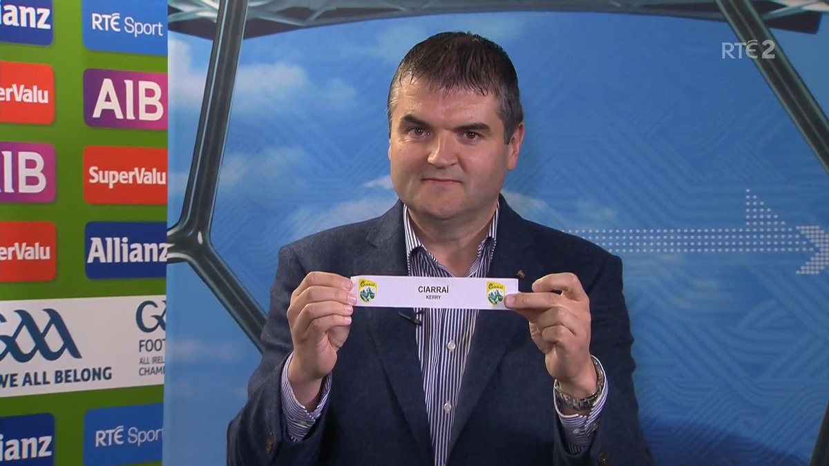 Tasty tasty draw for the All-Ireland SFC semi-finals KERRY v DUBLIN LOUTH v MAYO Matches to be played on weekend of 11-12 July #gaa #football