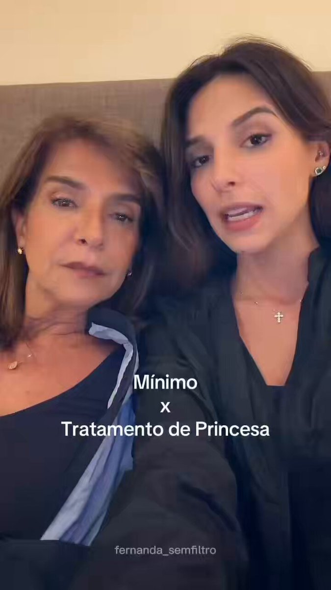 mínimo ou tratamento de princesa?