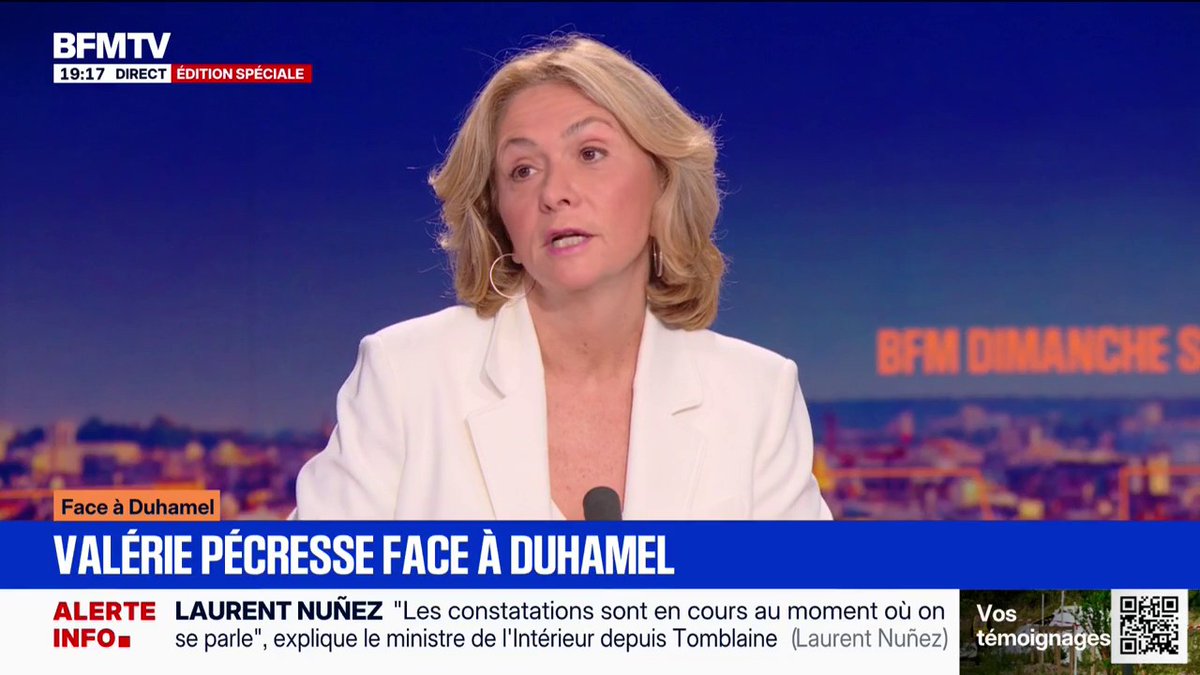Canicule: "On sait qu'il y a eu une surmortalité, mais aujourd'hui, il est impossible de faire un vrai bilan", déclare Valérie Pécresse, présidente LR de la région Île-de-France