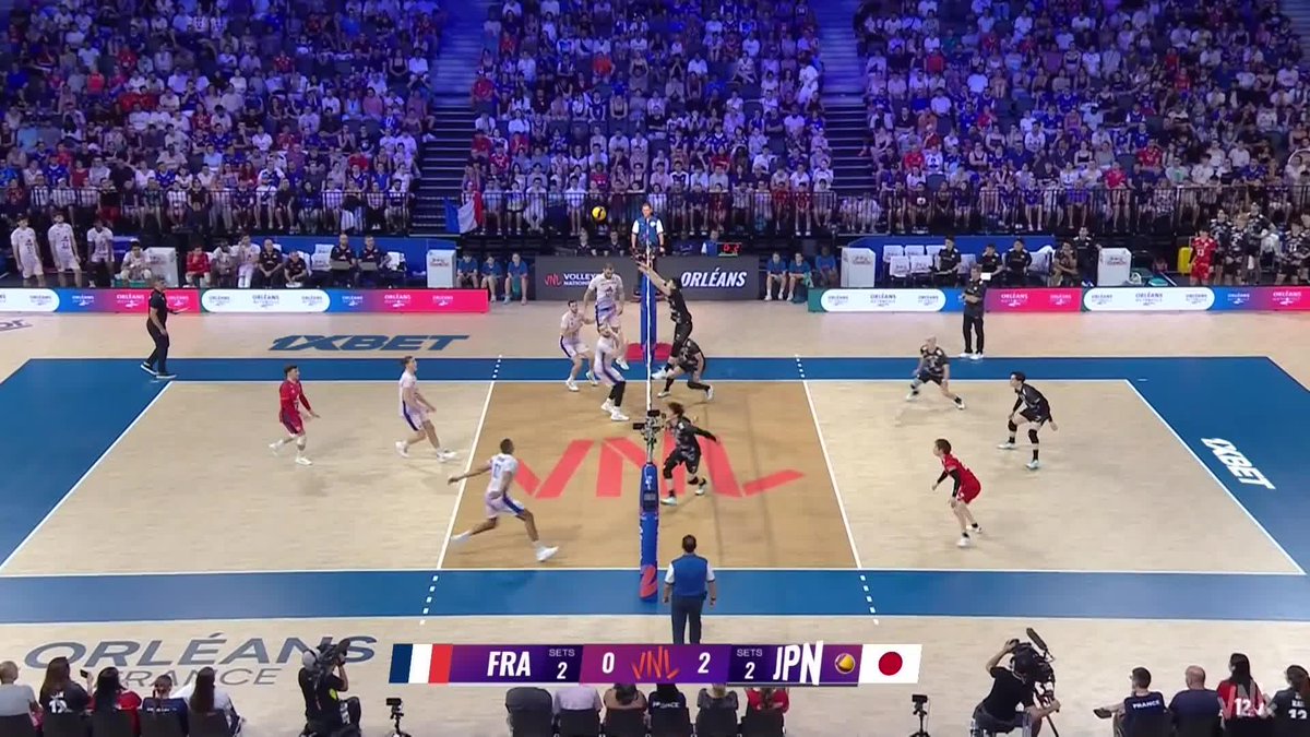 #VNL2026: ๐ฏ๐ต ISHIKAWA STOPS BOYER ๐ซ๐ท! ๐บ LIVE NOW on VBTV: ๐ #BePartOfTheGame #Volleyball