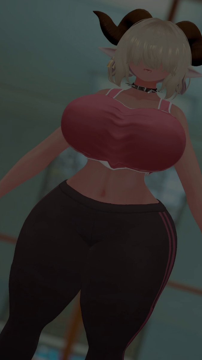 This sheep gotta get her work out in!! Jumps AND squats!