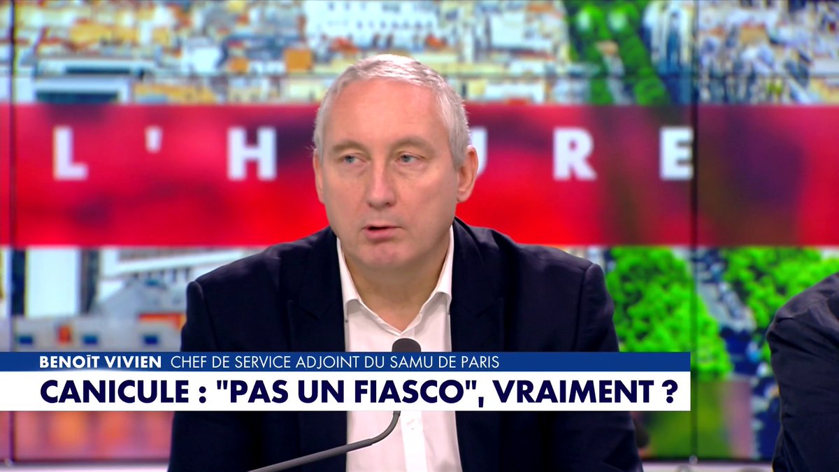 «On a eu plus de décès sur deux jours (vendredi et samedi) que lors de l’épisode caniculaire de l’année dernière du 19 juin au 7 juillet», alerte Benoît Vivien, dans #HDPros2WE Toute l'info est à retrouver sur