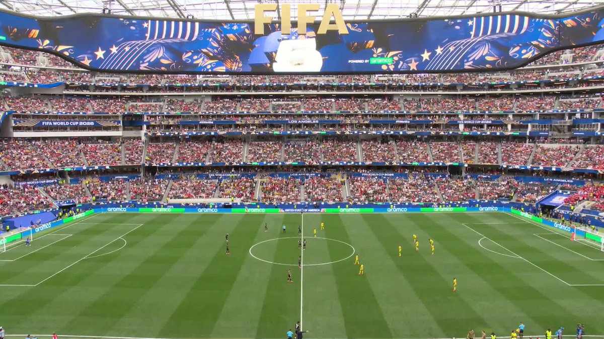 CANADA ARE OFFICIALLY IN ACTION! The #CANMNT have kicked-off against South Africa in the Round of 32 LIVE on TSN. #FIFAWorldCup