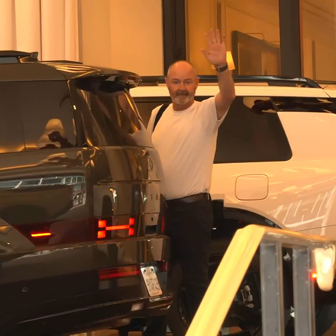 🚨Steve Clarke has left the Scotland team hotel in Charlotte, having stepped down as the national team head coach ⤵️
