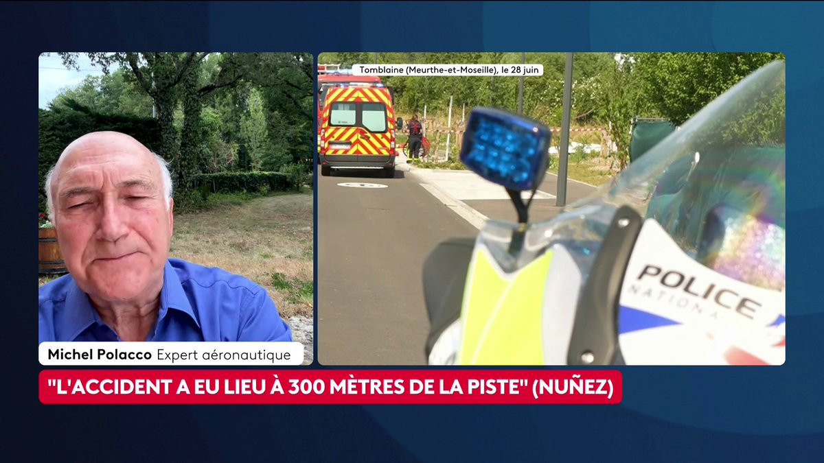 🔴 Crash d'un avion près de Nancy : "À ce stade, les trois hypothèses restent ouvertes : une défaillance technique, une difficulté à gérer cette défaillance ou une erreur humaine. L'enquête permettra de déterminer les causes", explique Michel Polacco, expert aéronautique. #canal16