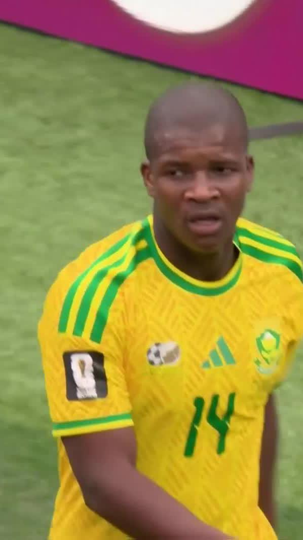 Mbokazi with the cover defence 😤⛔ 📺 Stream #FIFAWorldCup on DStv: #SSFootball | Absa Group