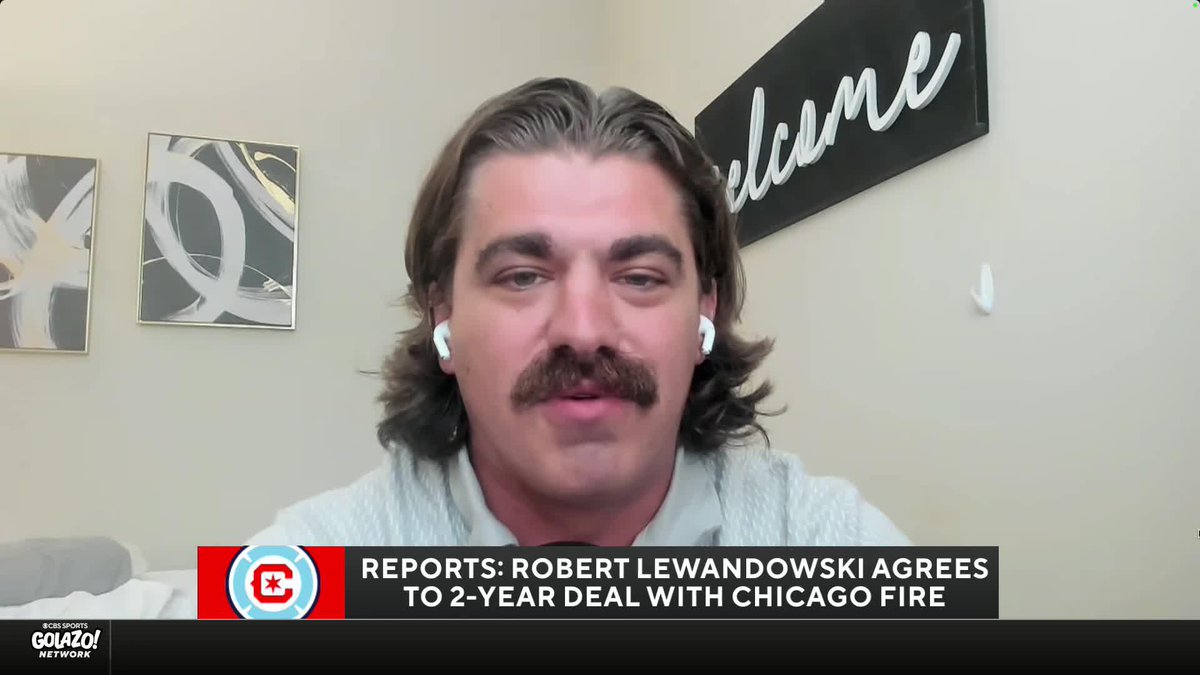 "It was a complete holistic push from the Chicago Fire." Not only did the Fire's front office pitch football, they also pushed the culture of Chicago to Robert Lewandowski, reports Tom Bogert 🔥
