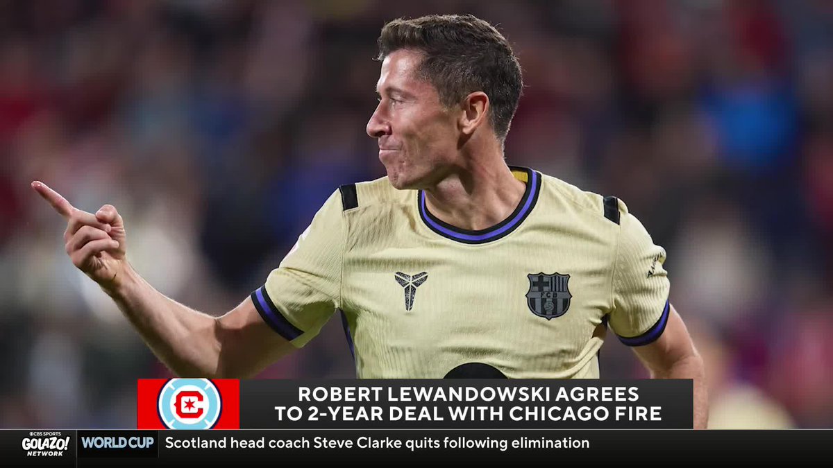 "Off the field I'm absolutely thrilled it's going to be Lewandowski in Chicago... but on the field he's going to be fantastic." Tom Bogert believes Robert Lewandowski and the Fire are a matched made in heaven 🔥🙌